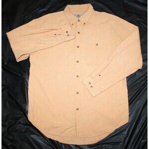 The Territory Ahead Men's Long Sleeve Button Down Textured Shirt Size XL